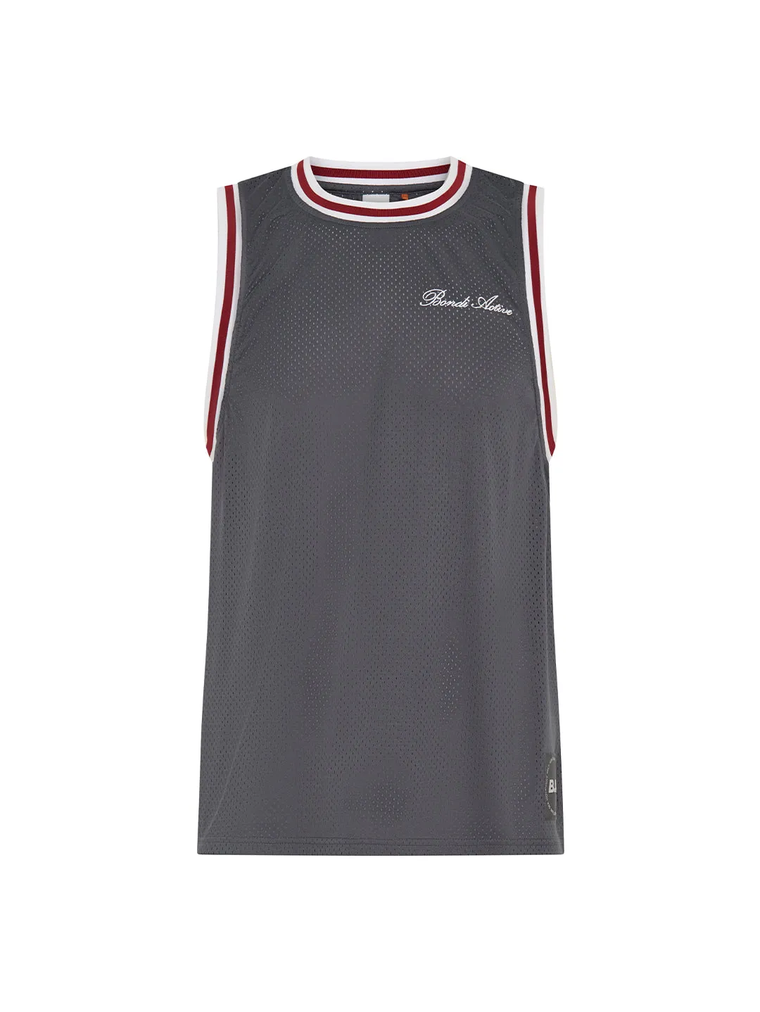 TRYOUT MESH TANK - Folkstone Gray sold by Bondi Active