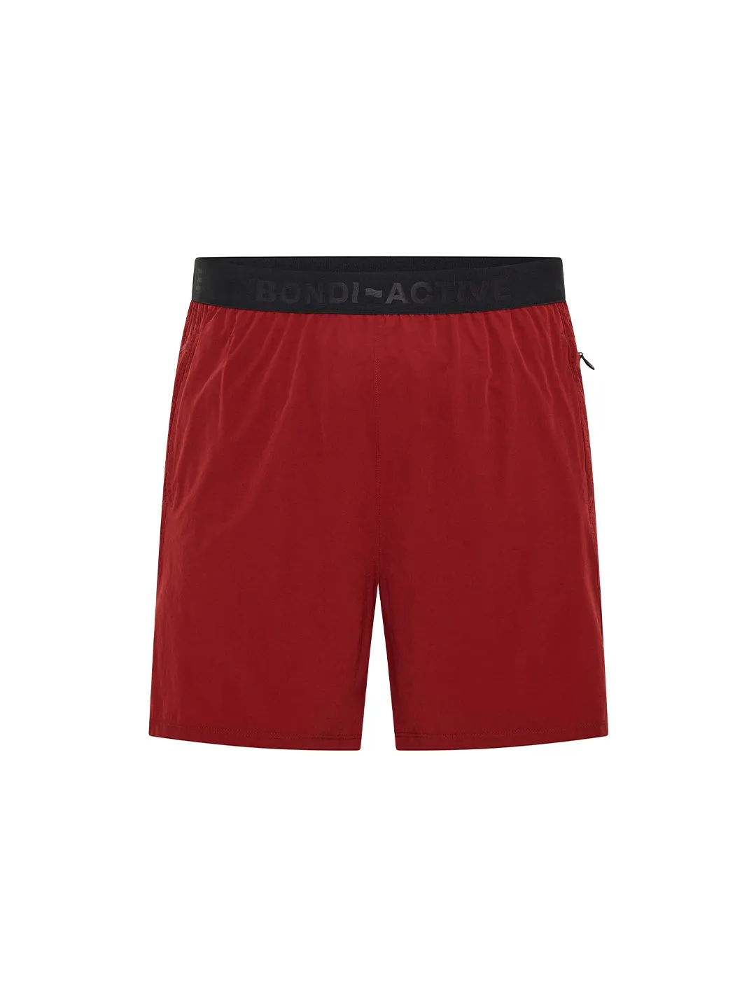 TECH GYM SHORTS - Claret sold by Bondi Active