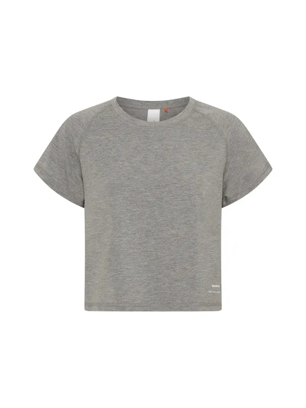 TECH TEE - Dark Grey Marle sold by Bondi Active