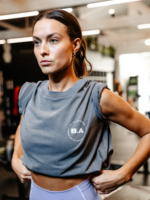EVERYDAY BOYFRIEND TEE - Zenith sold by Bondi Active