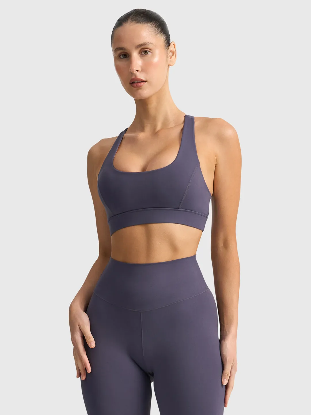 EVOLVE HIGH SUPPORT BRA - SHADOW sold by Bondi Active product image thumbnail 4
