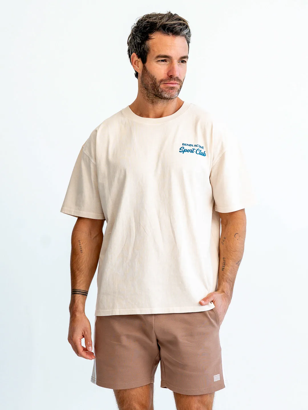 ATHLETIC DEPT. OVERSIZED TEE - OAT sold by Bondi Active product image thumbnail 4