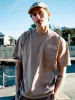 ATHLETIC DEPT. OVERSIZED TEE - MOCHA sold by Bondi Active