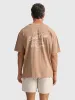 ATHLETIC DEPT. OVERSIZED TEE - MOCHA sold by Bondi Active
