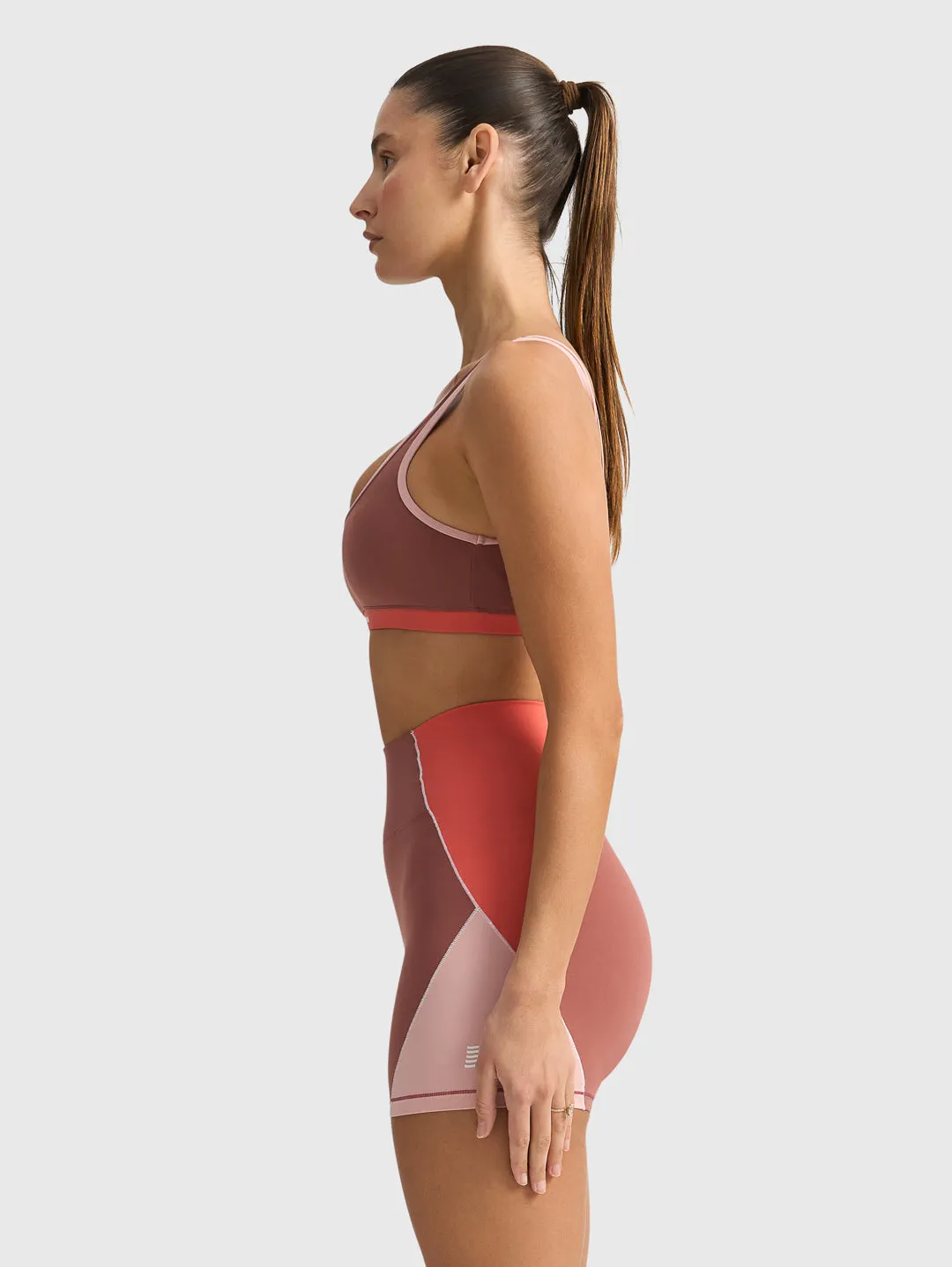 SPORT CLUB MERROW BIKE SHORT - CAFFE sold by Bondi Active product image thumbnail 4