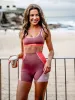 SPORT CLUB SCOOP NECK BRA - CAFFE sold by Bondi Active