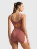 SPORT CLUB SCOOP NECK BRA - CAFFE sold by Bondi Active