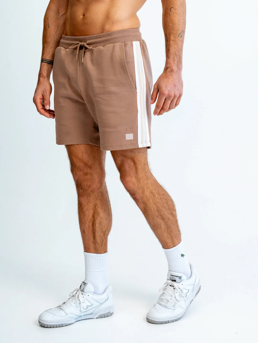 REST DAY SHORT - GREIGE sold by Bondi Active