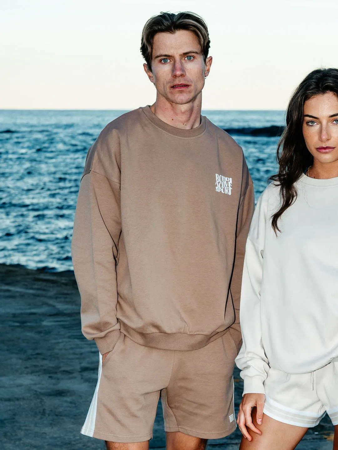 REST DAY SHORT - GREIGE sold by Bondi Active product image thumbnail 2