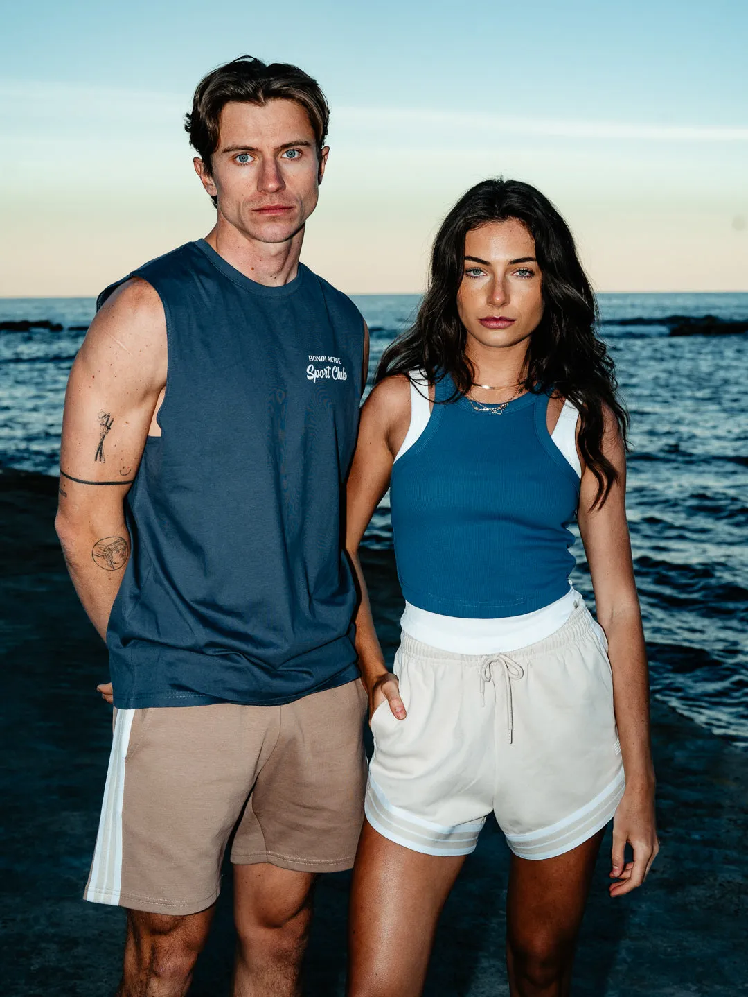 REST DAY SHORT - GREIGE sold by Bondi Active product image thumbnail 5