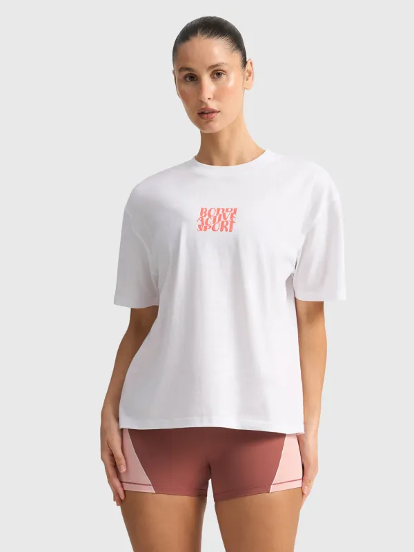 CLUBHOUSE OVERSIZED TEE sold by Bondi Active