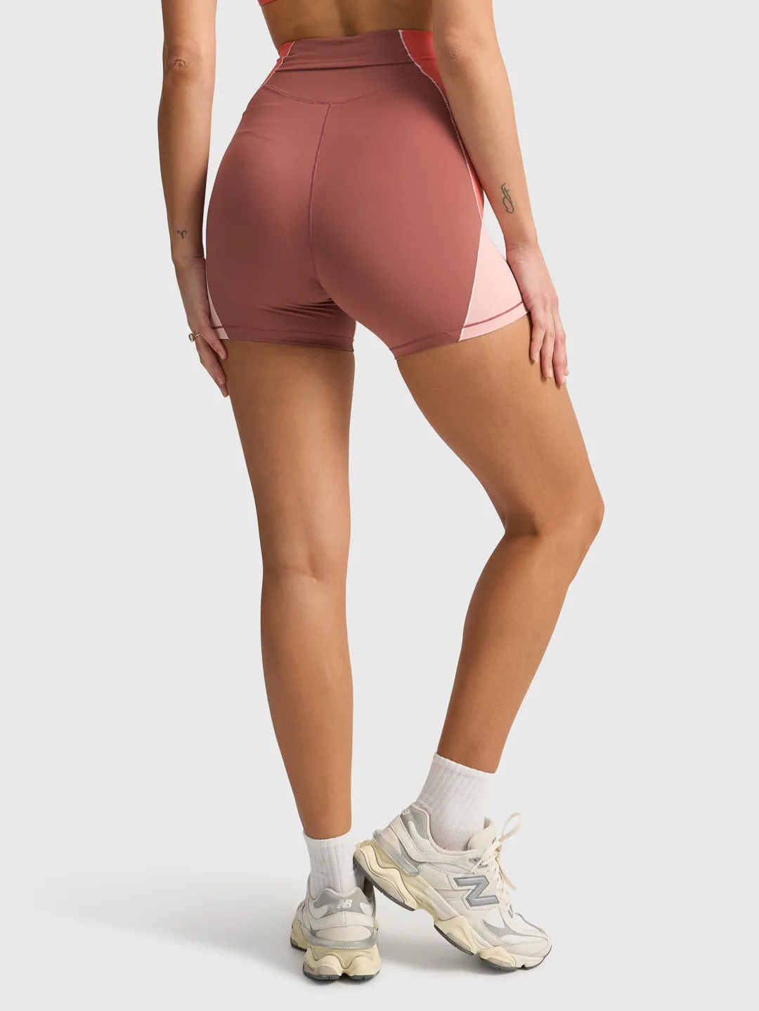 SPORT CLUB MERROW BIKE SHORT - CAFFE sold by Bondi Active product image thumbnail 3