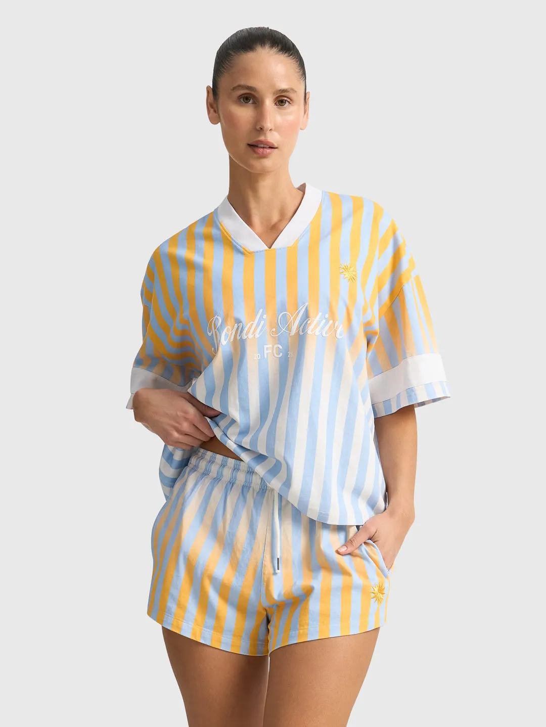 GD HEAVY COTTON JERSEY TEE - AOP sold by Bondi Active product image thumbnail 5