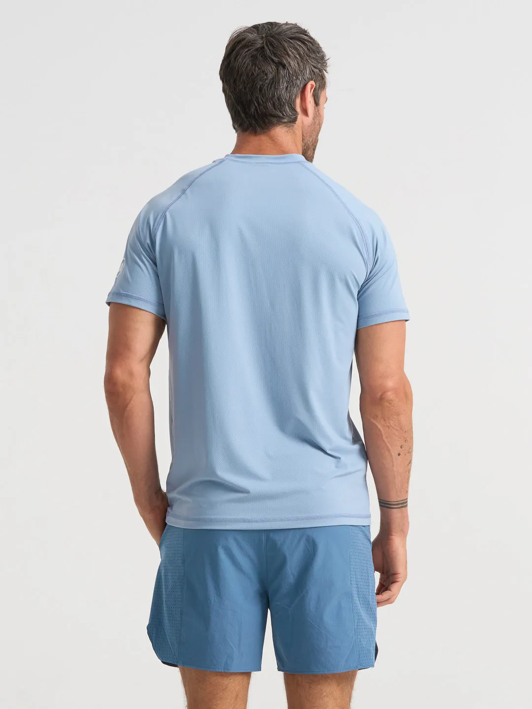 GLORY DAYS TECH TEE - SMOKEY BLUE sold by Bondi Active product image thumbnail 3