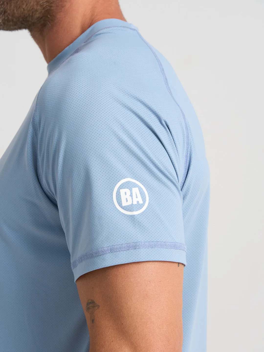 GLORY DAYS TECH TEE - SMOKEY BLUE sold by Bondi Active product image thumbnail 4