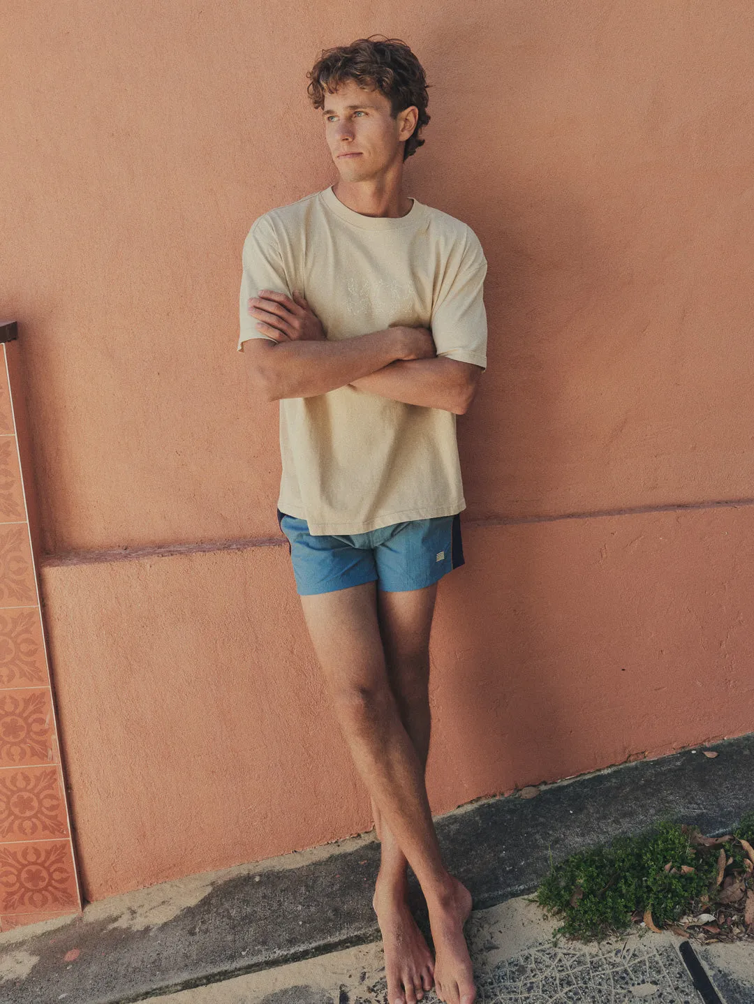 GLORY DAYS TECHNIQUE TEE - GILDED BEIGE sold by Bondi Active product image thumbnail 2