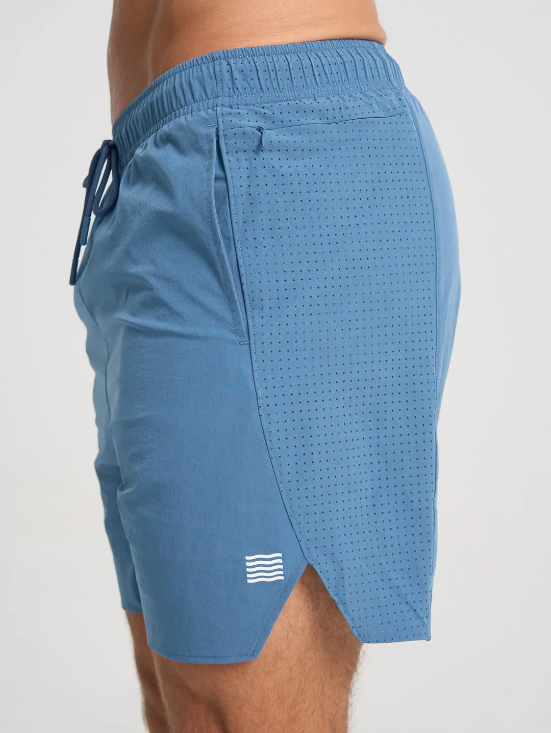 GLORY DAYS GYM SHORT - BLUE sold by Bondi Active product image thumbnail 4