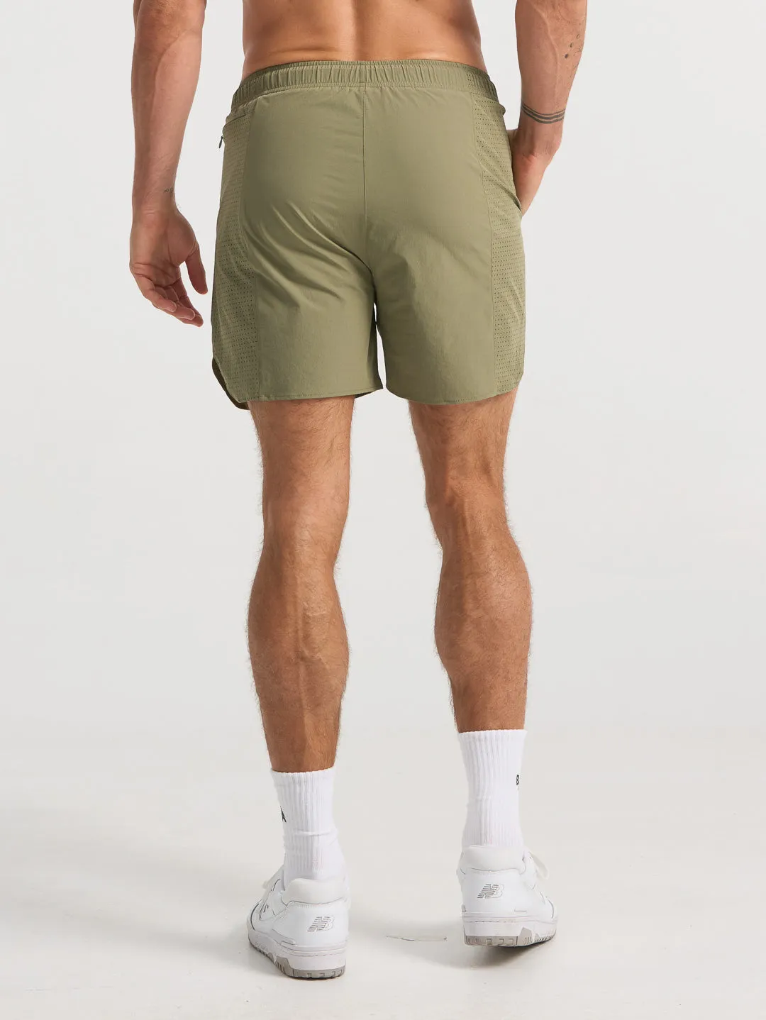 GLORY DAYS GYM SHORT - KHAKI sold by Bondi Active product image thumbnail 3
