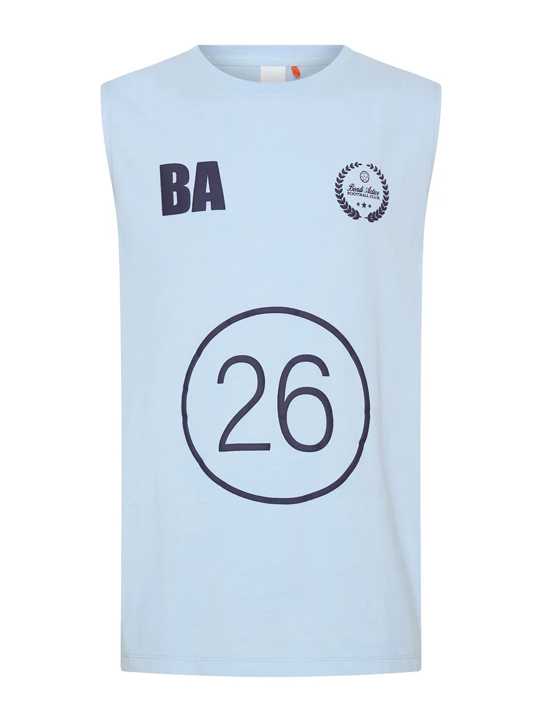 GLORY DAYS MUSCLE TANK - SKY sold by Bondi Active product image thumbnail 4