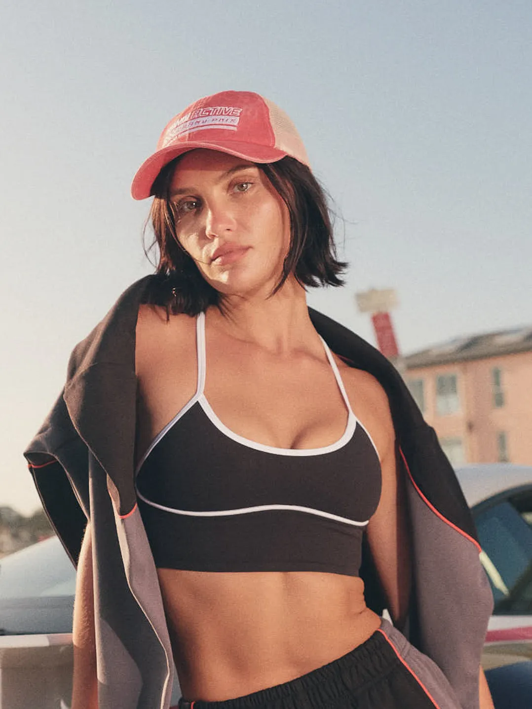 Speedway Mesh Dad Cap - Washed Red sold by Bondi Active product image thumbnail 2