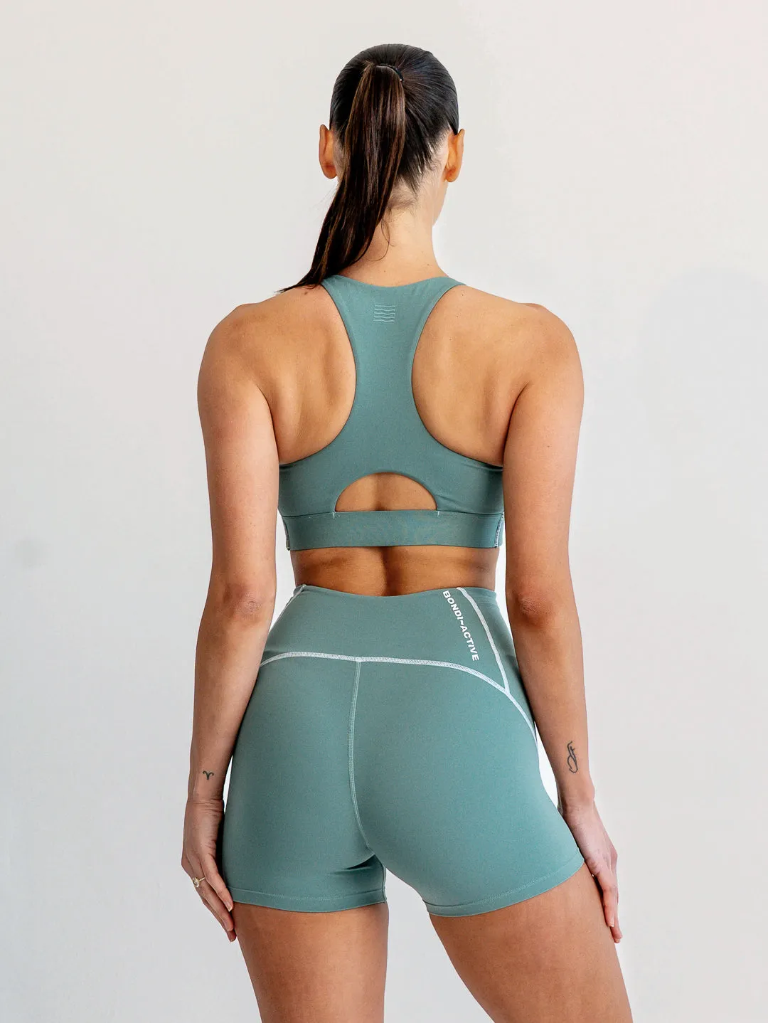 Speedway Evolve Crop - Jade sold by Bondi Active product image thumbnail 2