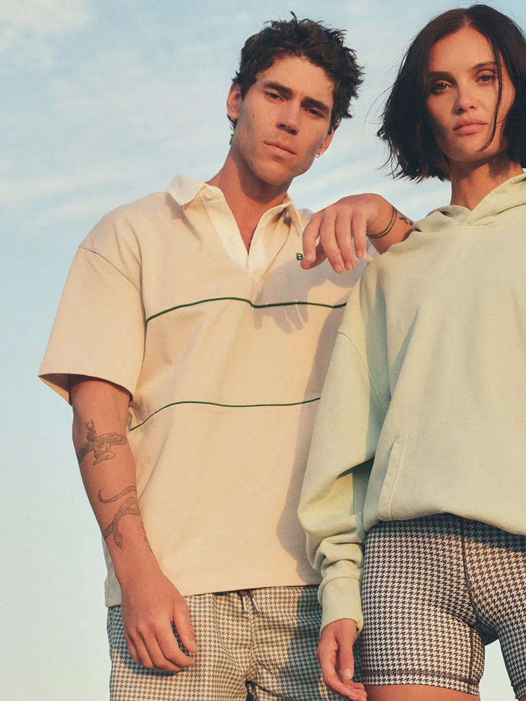 Speedway College Polo - Ecru sold by Bondi Active product image thumbnail 2