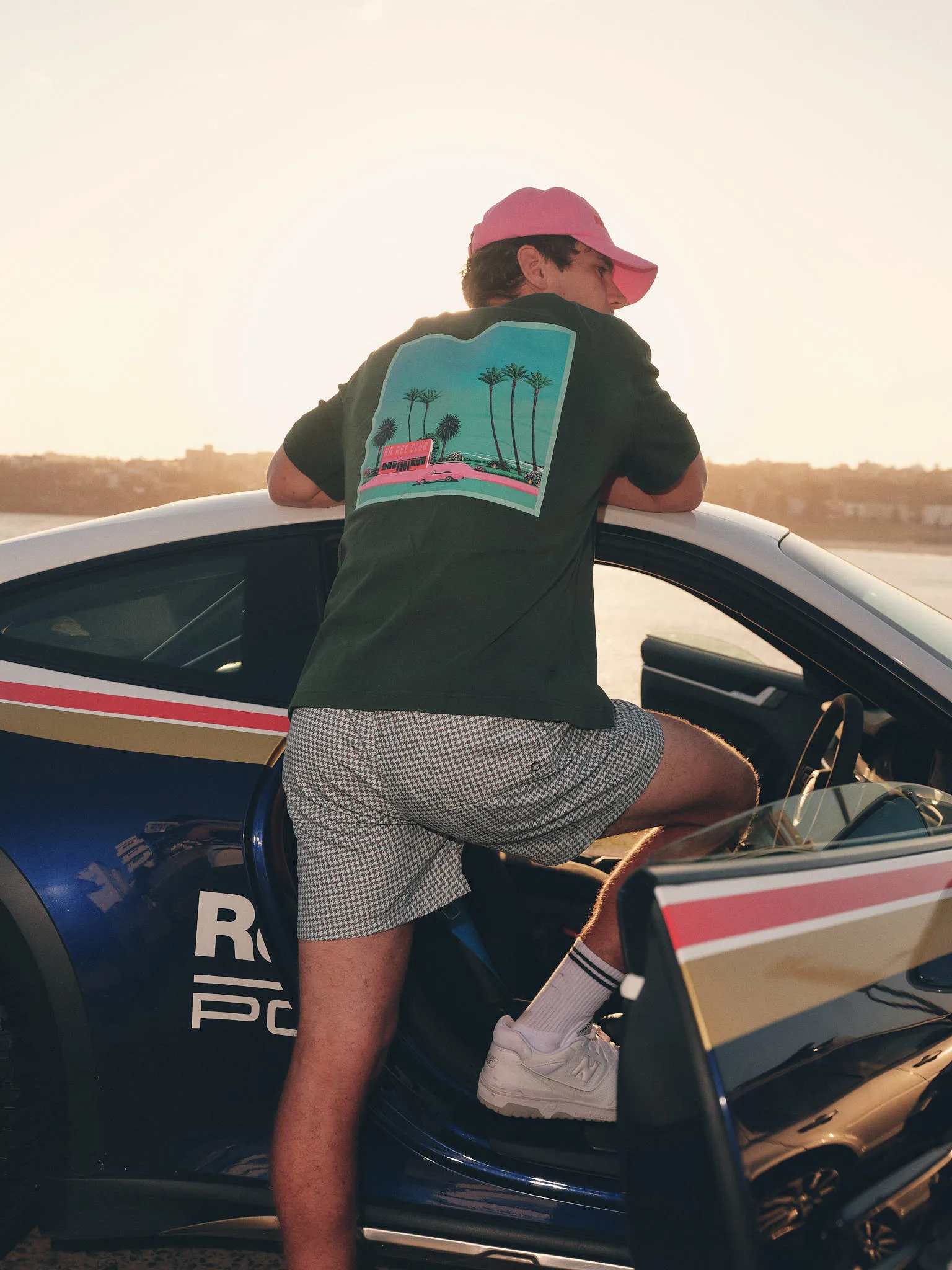 Speedway Weekend Tee - Forest sold by Bondi Active product image thumbnail 2