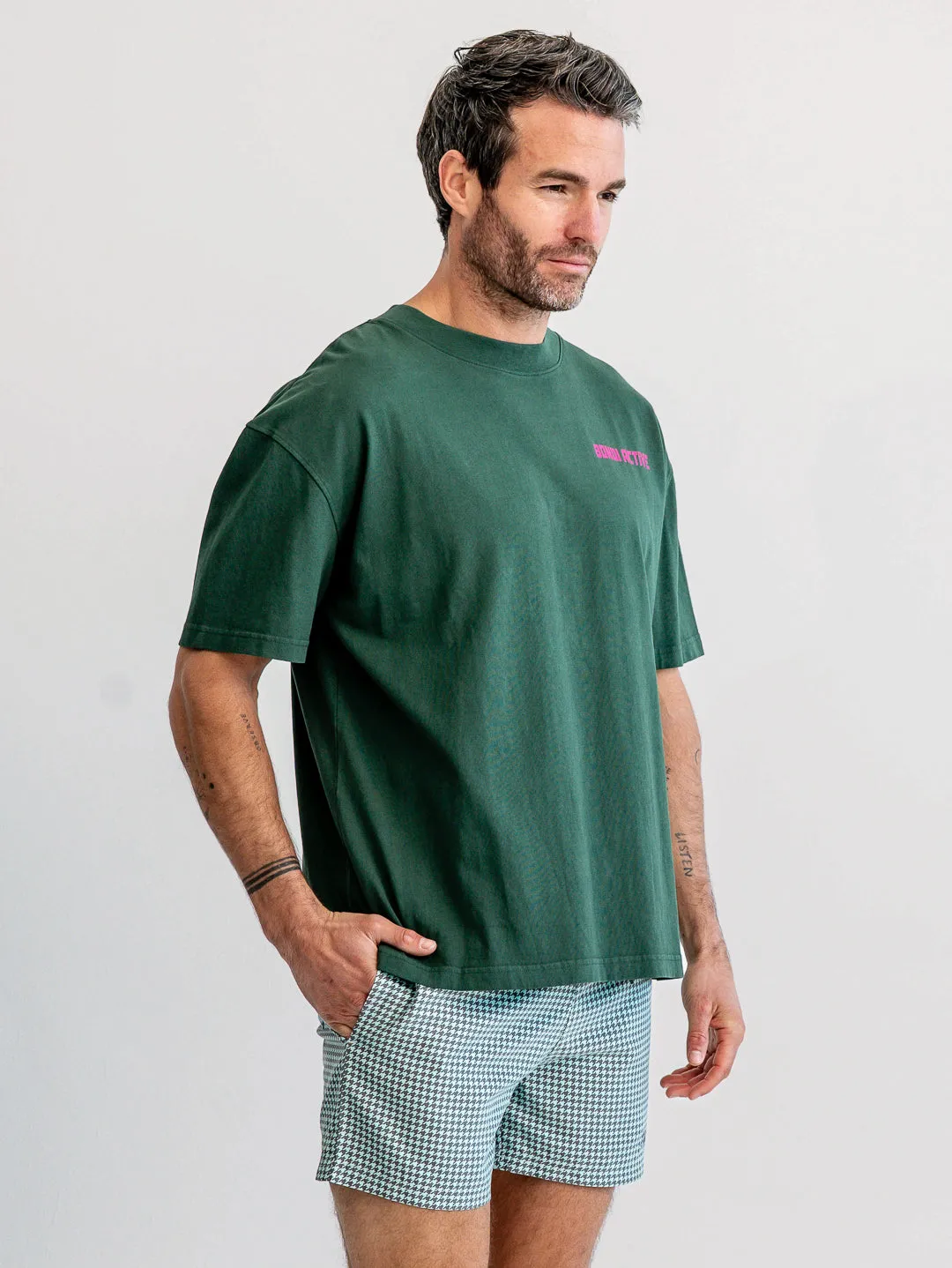 Speedway Weekend Tee - Forest sold by Bondi Active product image thumbnail 4