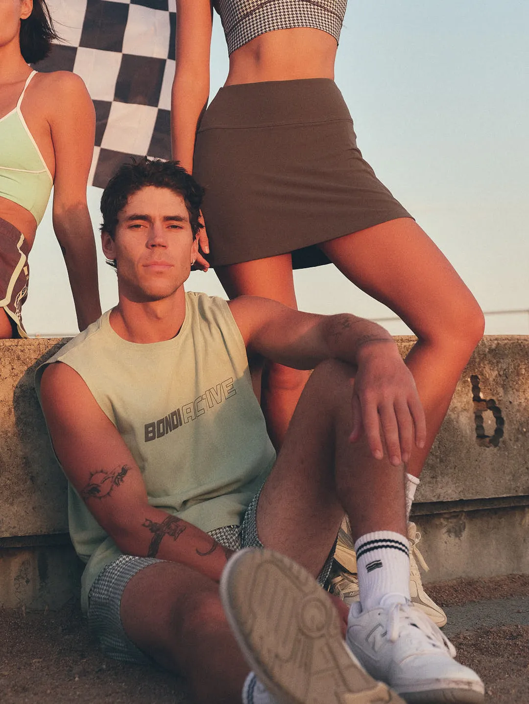 Speedway Gear Up Tank - Mint sold by Bondi Active product image thumbnail 2