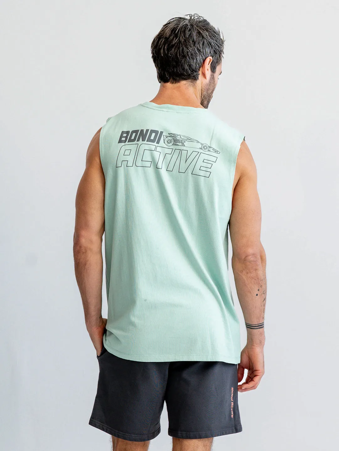 Speedway Gear Up Tank - Mint sold by Bondi Active product image thumbnail 3