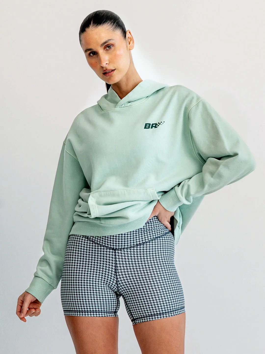 Speedway Logo Hoodie - Mint sold by Bondi Active product image thumbnail 2