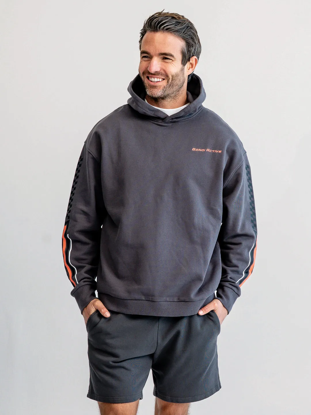Speedway Accelerate Hoodie - Asphalt sold by Bondi Active