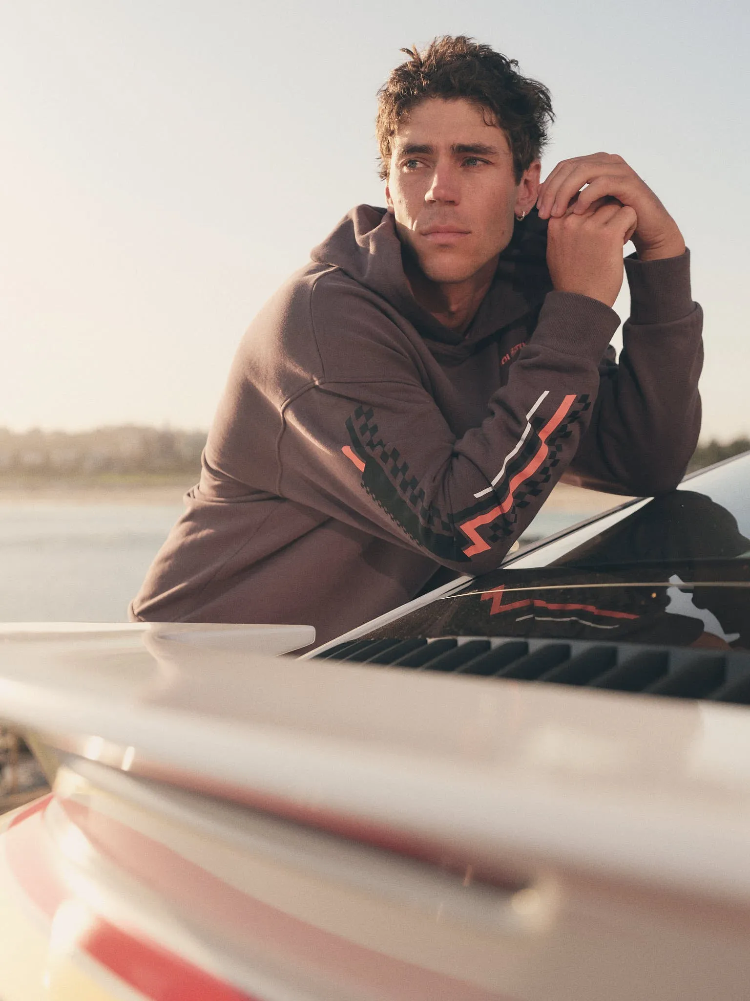 Speedway Accelerate Hoodie - Asphalt sold by Bondi Active product image thumbnail 3