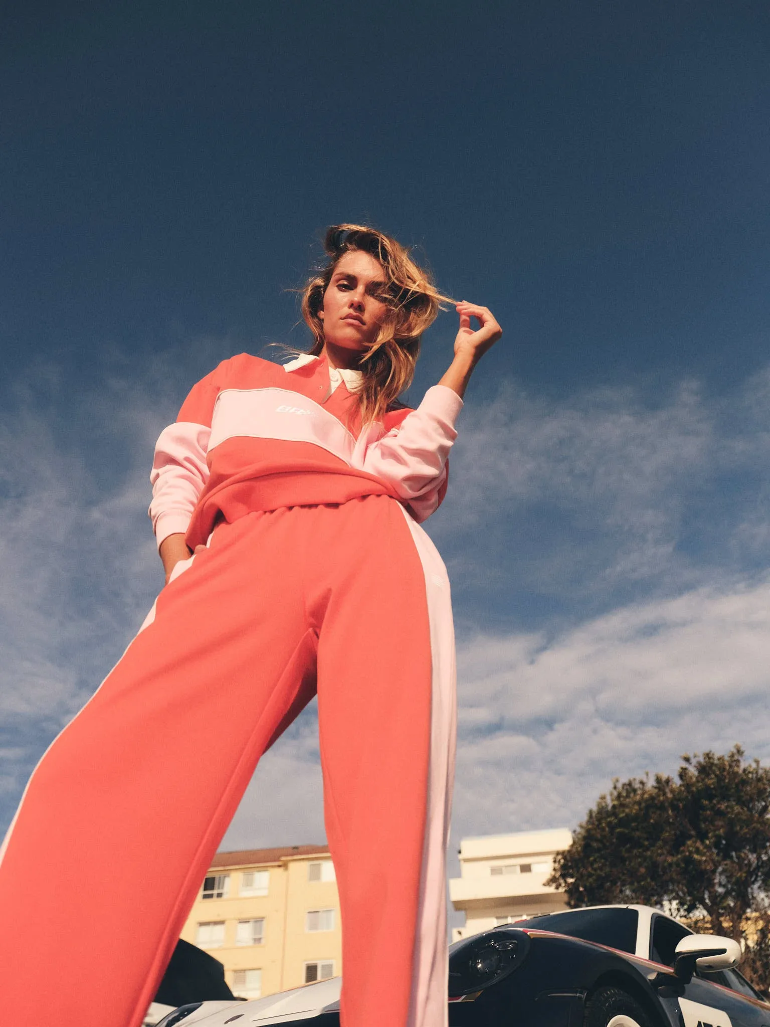Speedway Wide Leg Pant - Tomato sold by Bondi Active product image thumbnail 5