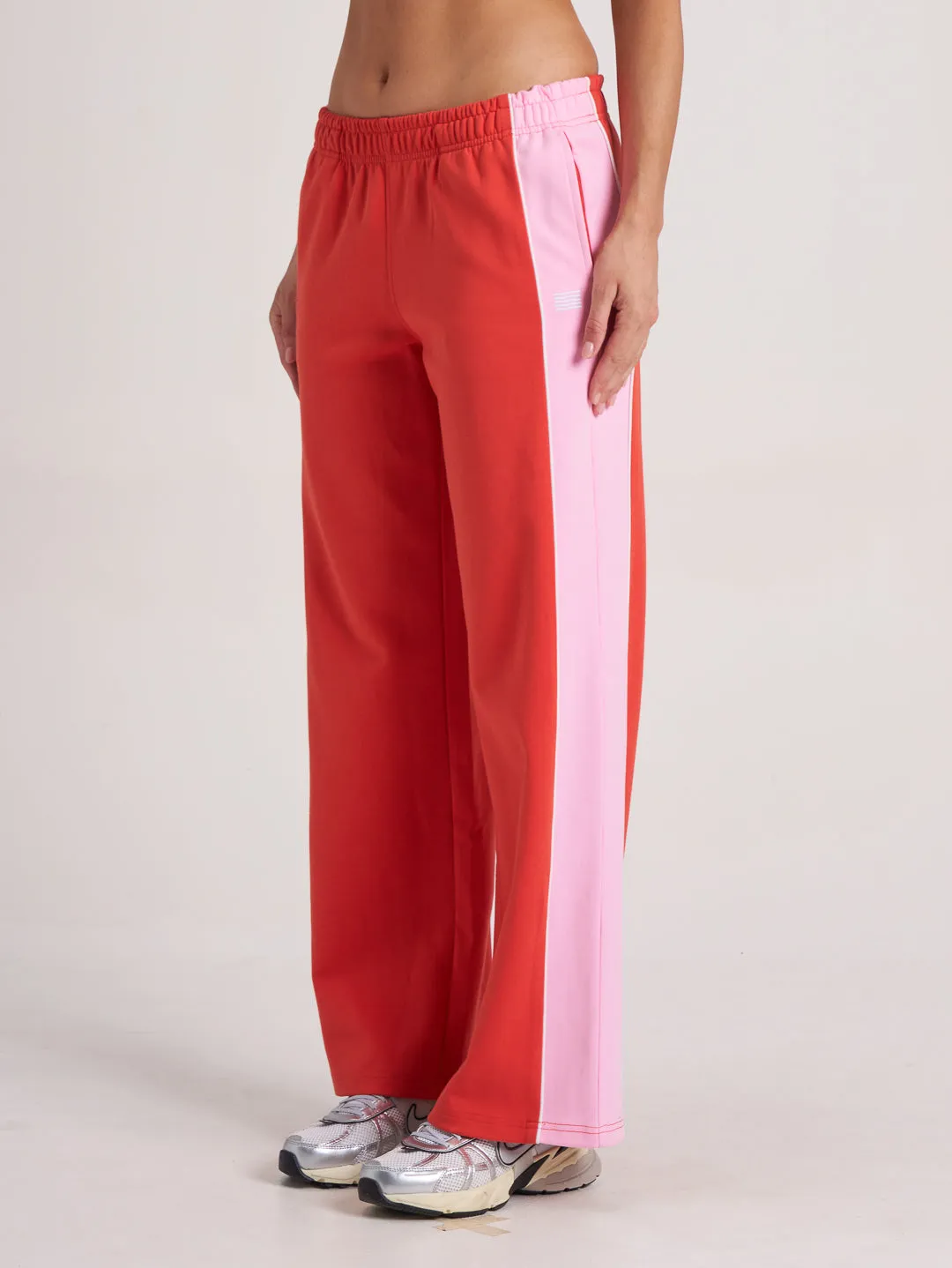 Speedway Wide Leg Pant - Tomato sold by Bondi Active product image thumbnail 4