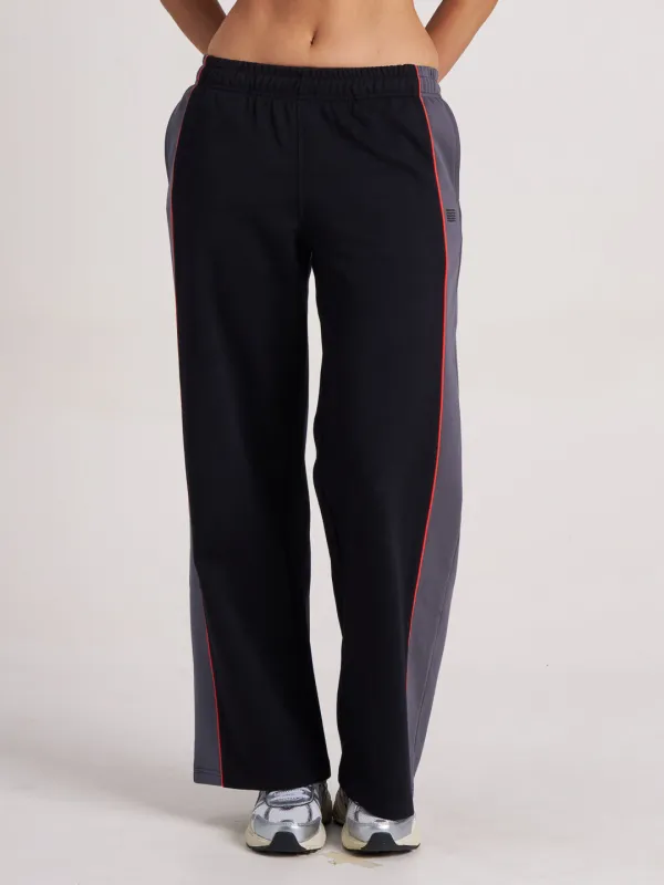 Speedway Wide Leg Pant - Black made by Bondi Active
