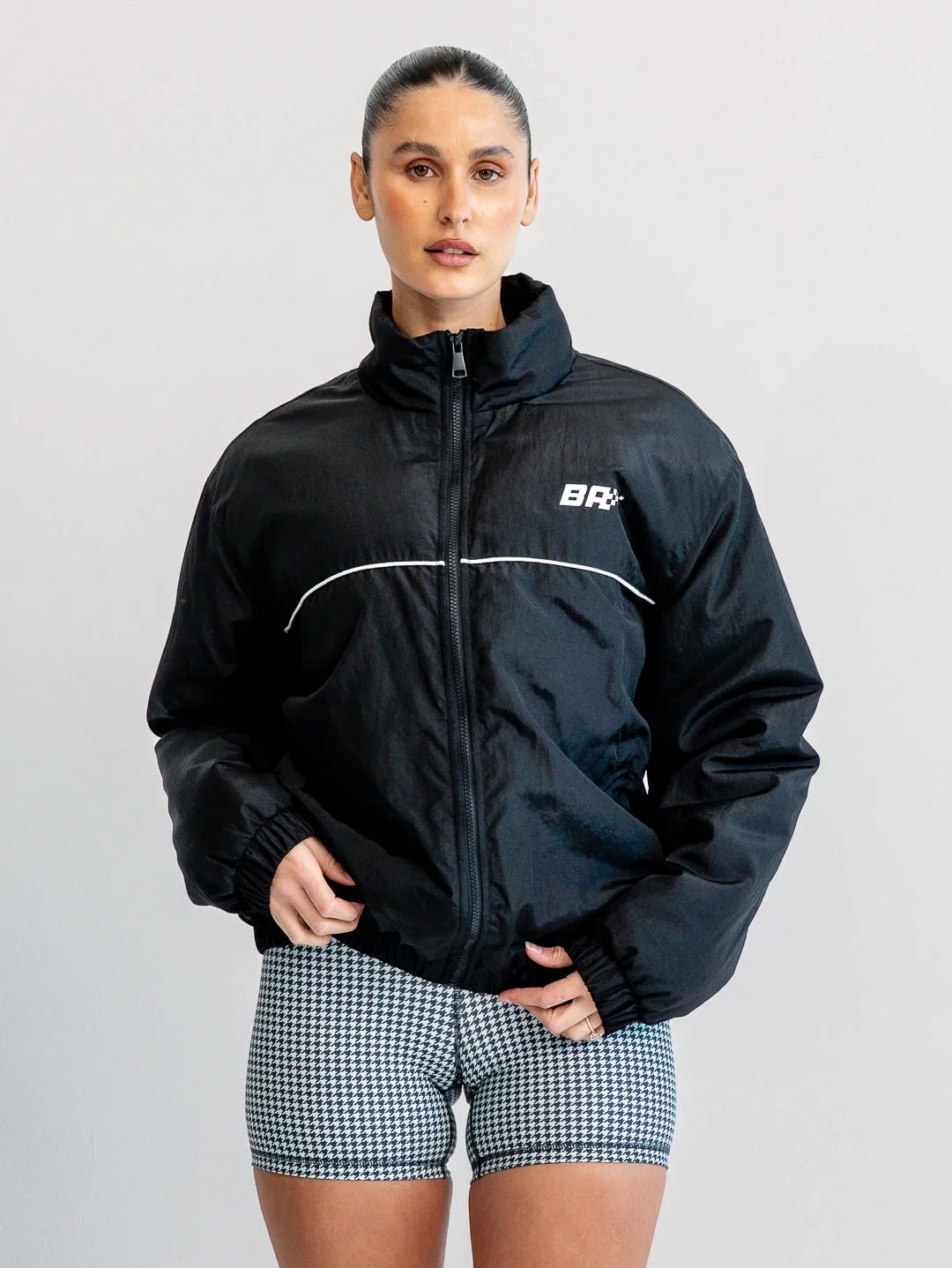 Speedway Sideline Bomber Jacket - Black sold by Bondi Active product image thumbnail 4
