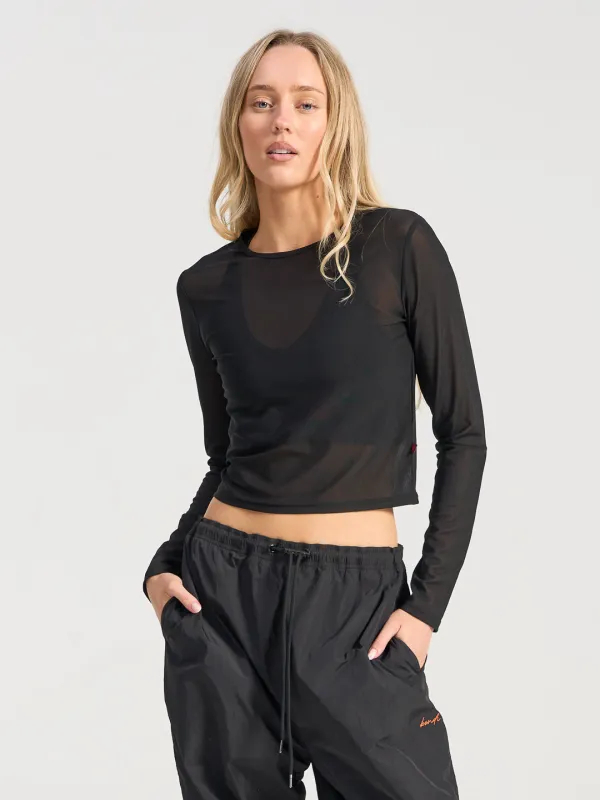 Forma Power Mesh Top - Black made by Bondi Active