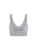 V Neck Support Bra - Grey Marle sold by Bondi Active