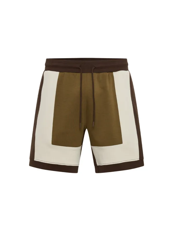 Panel Lounge Shorts - Oasis / Willow sold by Bondi Active