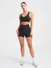 V Neck Support Bra - Black Marle sold by Bondi Active