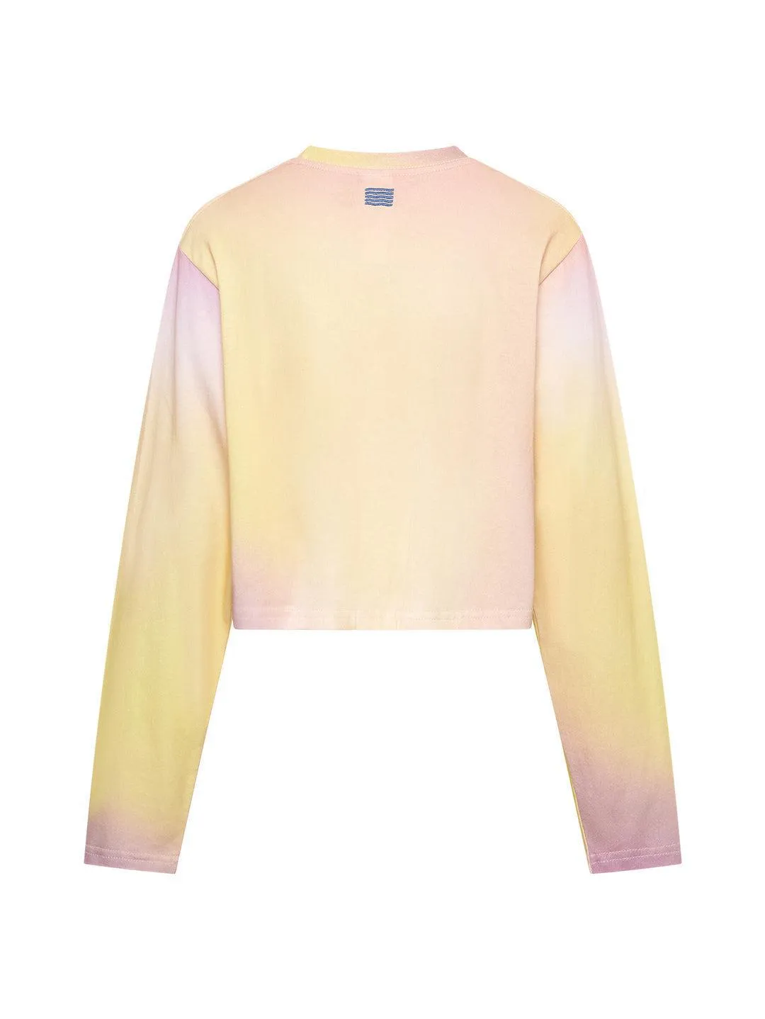 Aura Long Sleeve Crop Tee - Aura sold by Bondi Active product image thumbnail 3