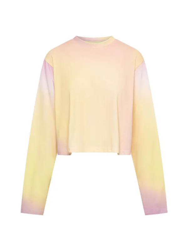 Aura Long Sleeve Crop Tee - Aura sold by Bondi Active