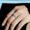 Solid Gold Curved Lab Grown Diamond Wedding Band, Matching Wedding Ring for Woman Wife sold by Causyou