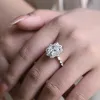Solid Gold D/VS1 Radiant Cut Lab Grown Diamond Engagement Ring, Promise Ring, Gift for Woman Wife sold by Causyou