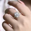 Solid Gold D/VS1 Radiant Cut Lab Grown Diamond Engagement Ring, Promise Ring, Gift for Woman Wife sold by Causyou