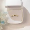 Solid Gold 2mm Round Edge Wedding Band, Plain Band sold by Causyou