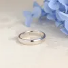 Solid Gold 4mm Width Round Cut Yellow Sapphire Wedding Band sold by Causyou