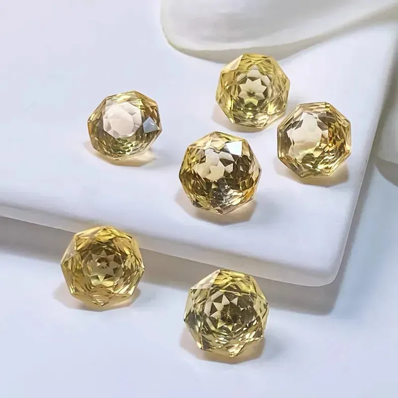 Natural Octagonal Rose-Cut Loose Gemstone for Birthstone Jewelry Making made by Causyou