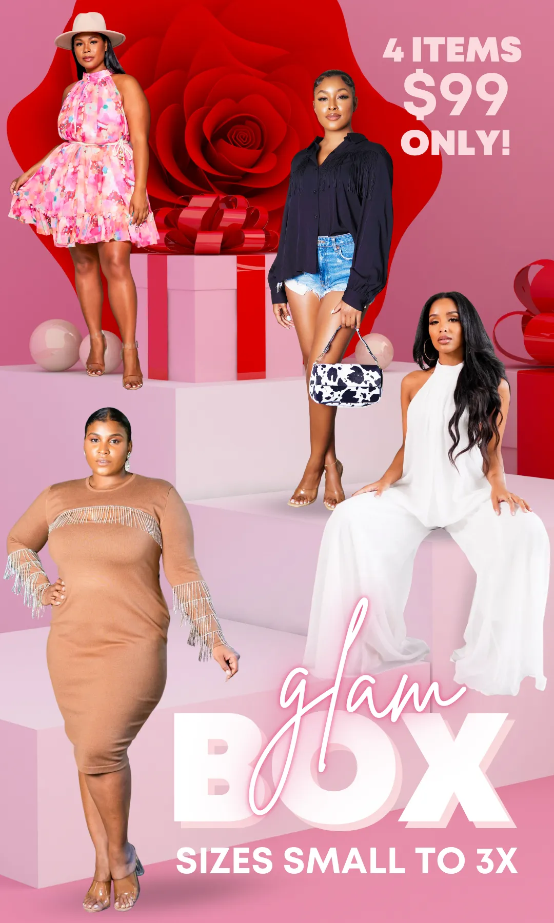 Cutely Covered Glam Box - 4 Items sold by Cutely Covered product image thumbnail 3